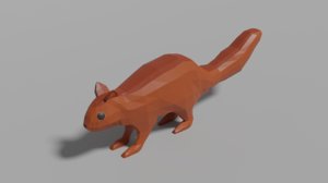 animal mammal nature 3D model