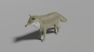animal mammal nature 3D model