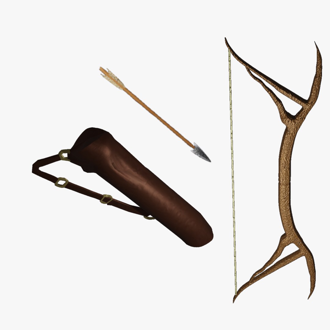 toy bow and arrow with quiver