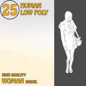 3D model human man