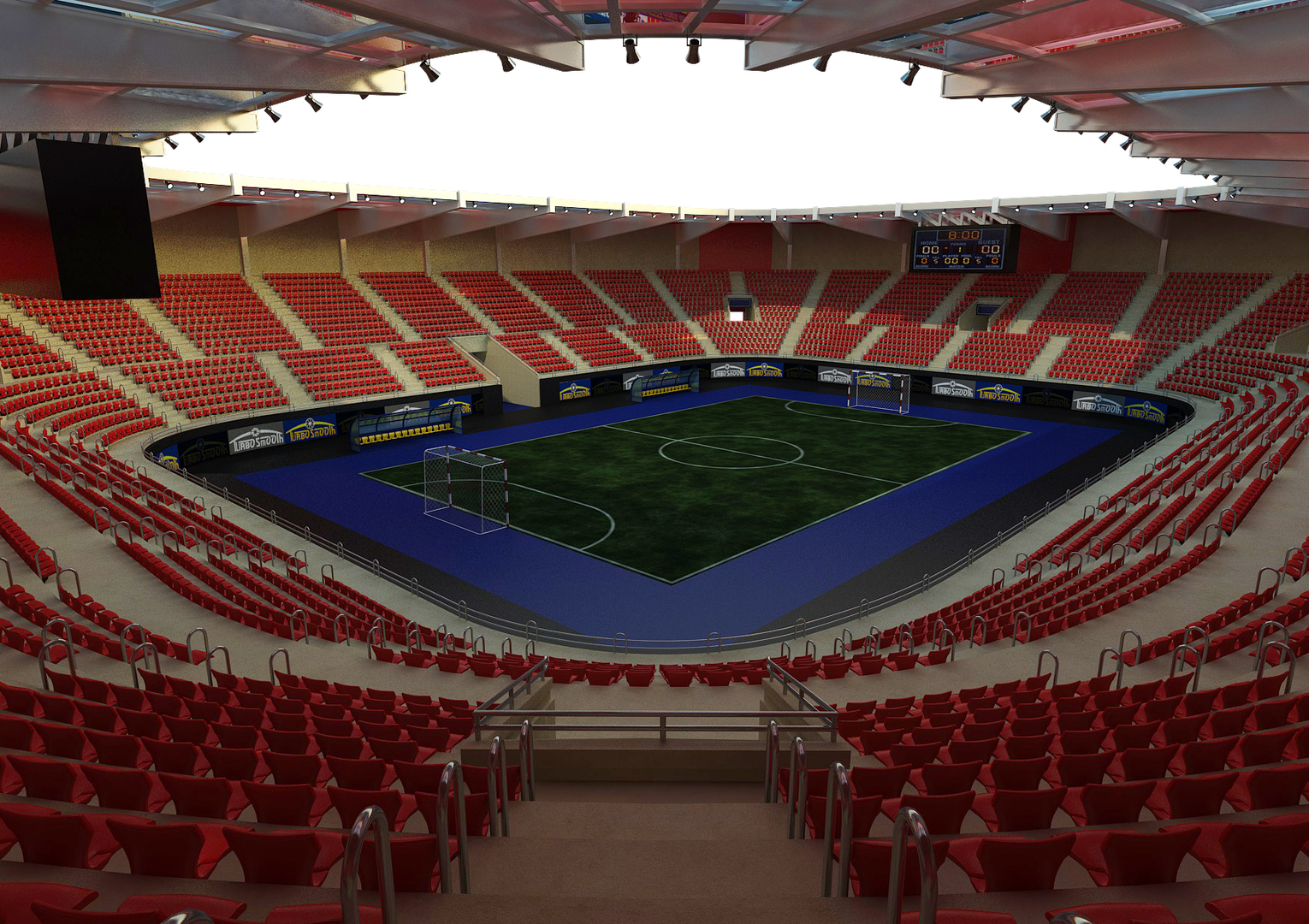 3D arena multi purpose architectural model TurboSquid 1627394