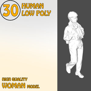 3D model human man