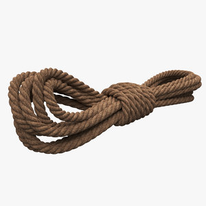 3D rope knot industrial