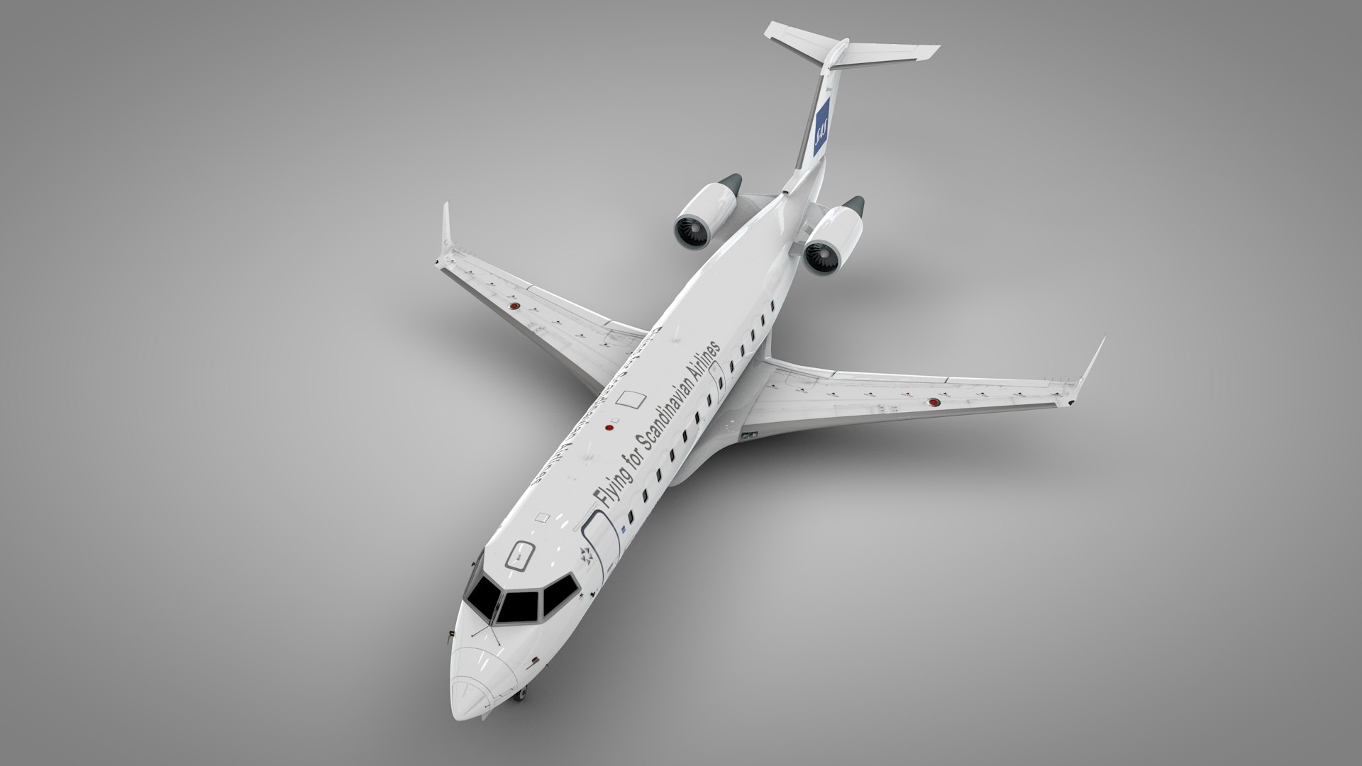 스칸디나비아 항공 시스템 BOMBARDIER CRJ 200 L969 3D 모델 TurboSquid 1627620