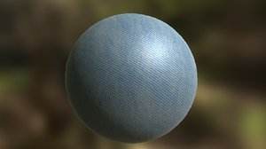 Fabric blue stripes