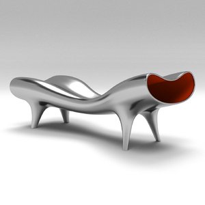 3D orgone stretch lounge