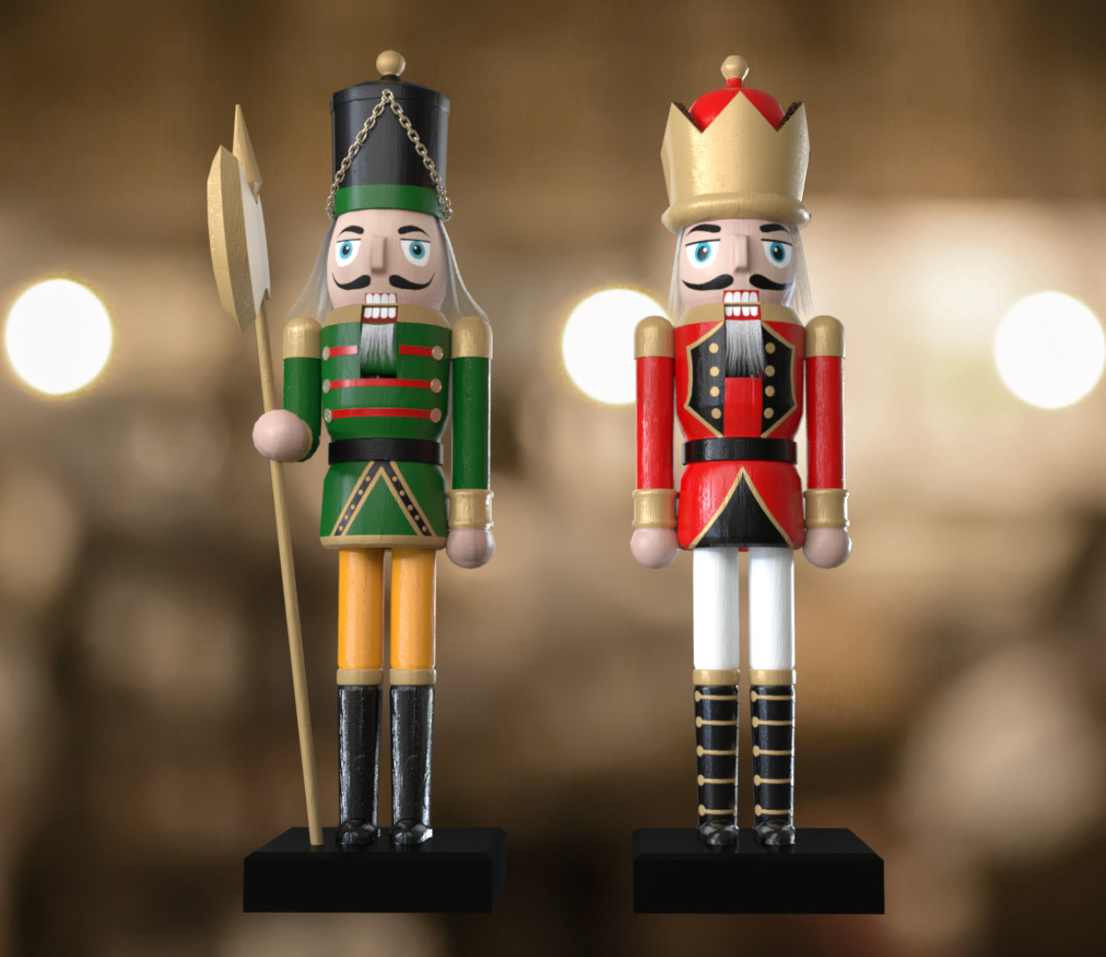 Nutcracker nut crack model TurboSquid 1628179