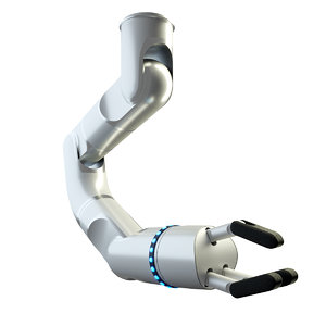 robotic arm rigged 3D