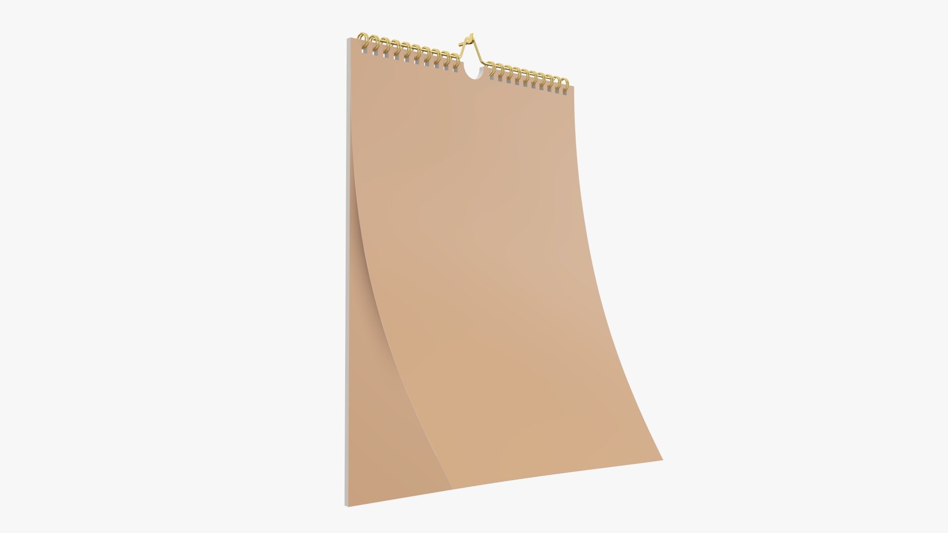 3D Model Wall Calendar TurboSquid 1628218