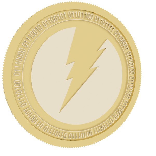 3D torcorp gold coin