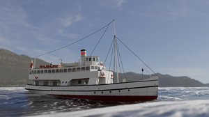 3D grazyna ship model