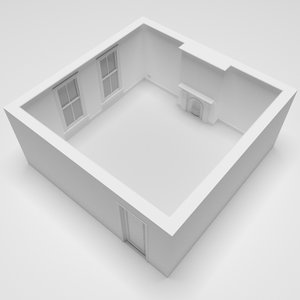 Empty Room 3d Models For Download Turbosquid