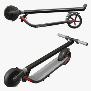 electric scooter 3D