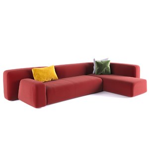 suiseki sofa 3D
