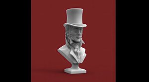 3D victorian gentleman