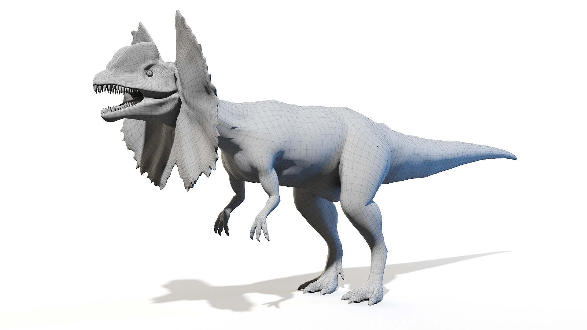 3D Dilophosaurus Model - TurboSquid 1629257