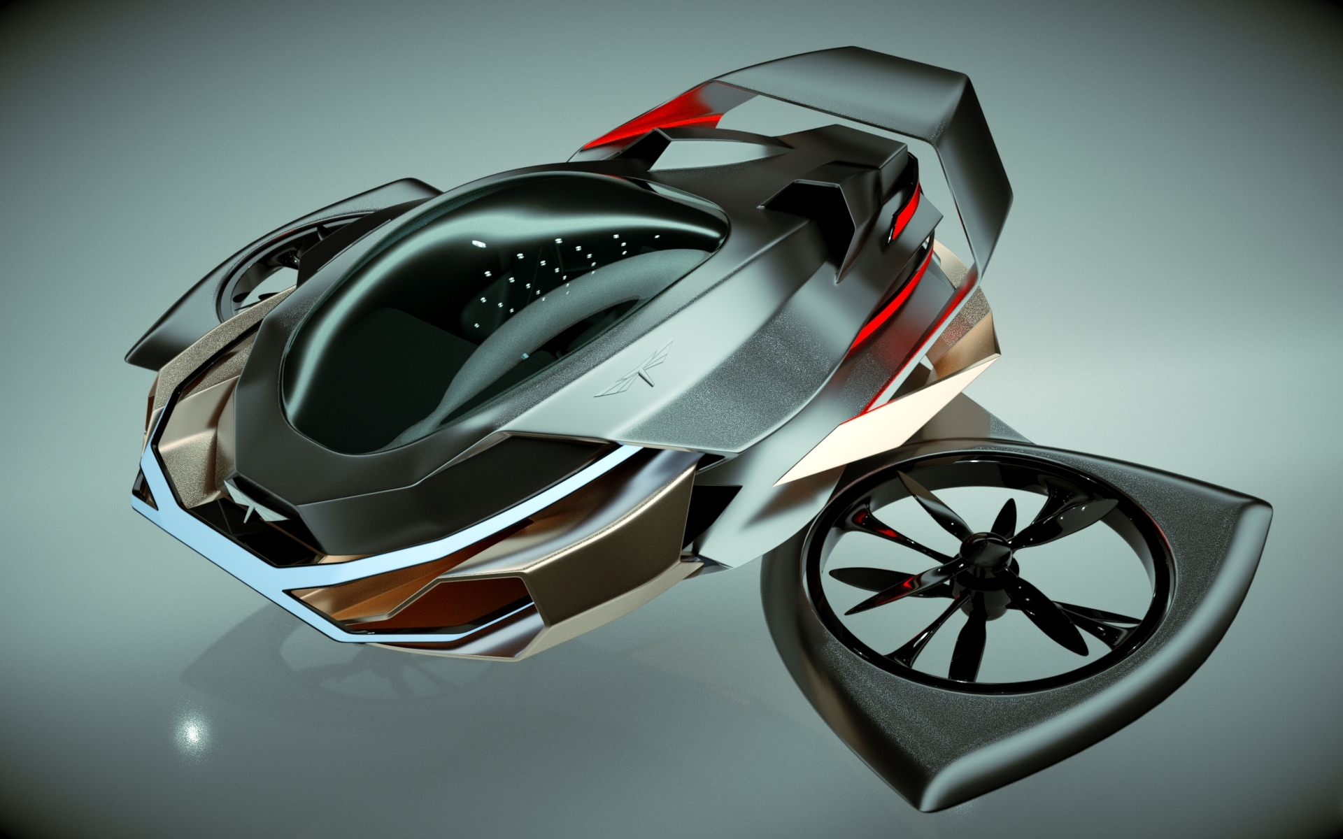 20 1 cool hover car 3D model - TurboSquid 1629205