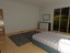 3D bedroom bed