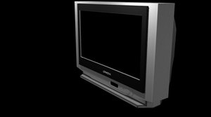 3D old tv