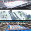 winter sports venues arena 3D model