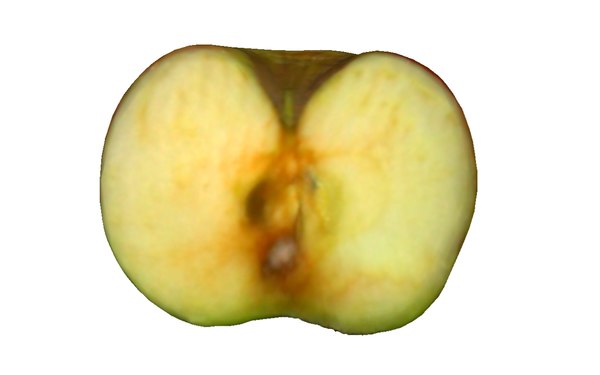 half apple 3D