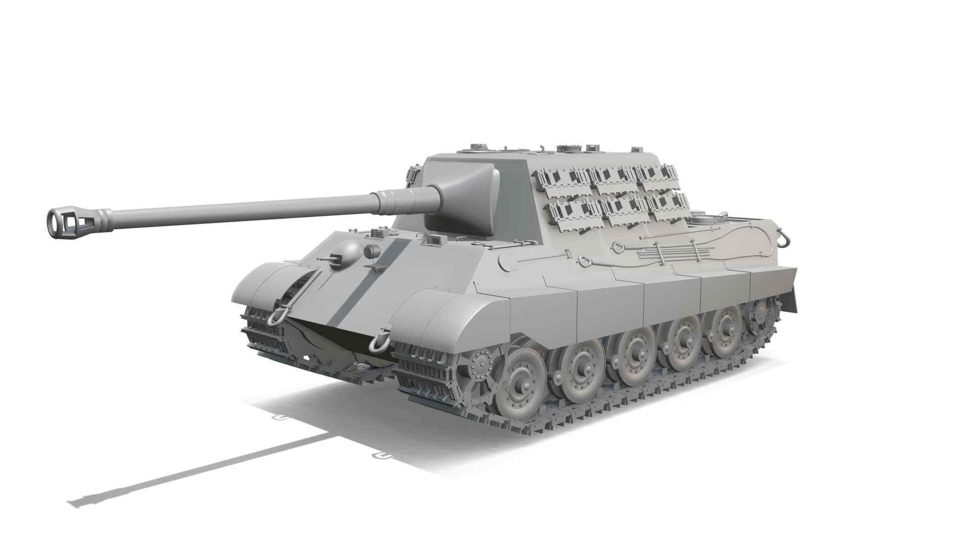 Panzerjager Tiger Ausf. B Model 3D - TurboSquid 1630288