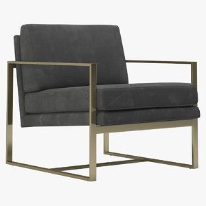 lawson fenning box chair furniture 3D model