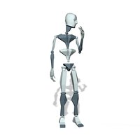Mocap People stand talk side T01