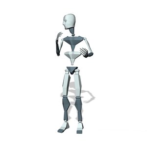 Mocap People stand talk side T02