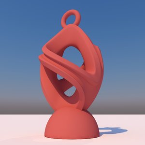 3D sculpture abstract