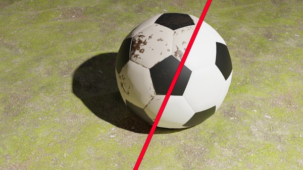 3D model soccer ball pack -