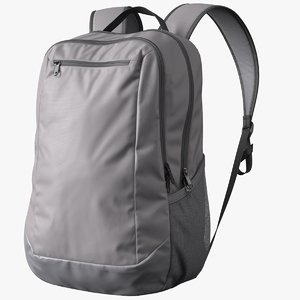 3D model realistic backpack