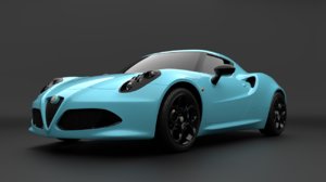 italian car alfa romeo 3D model