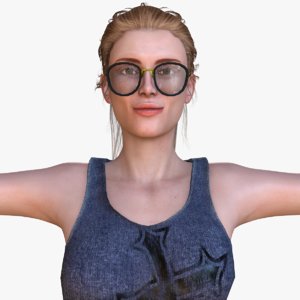 animations character 3D model