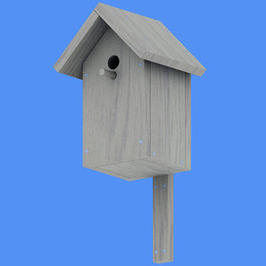 birdhouse 3D model
