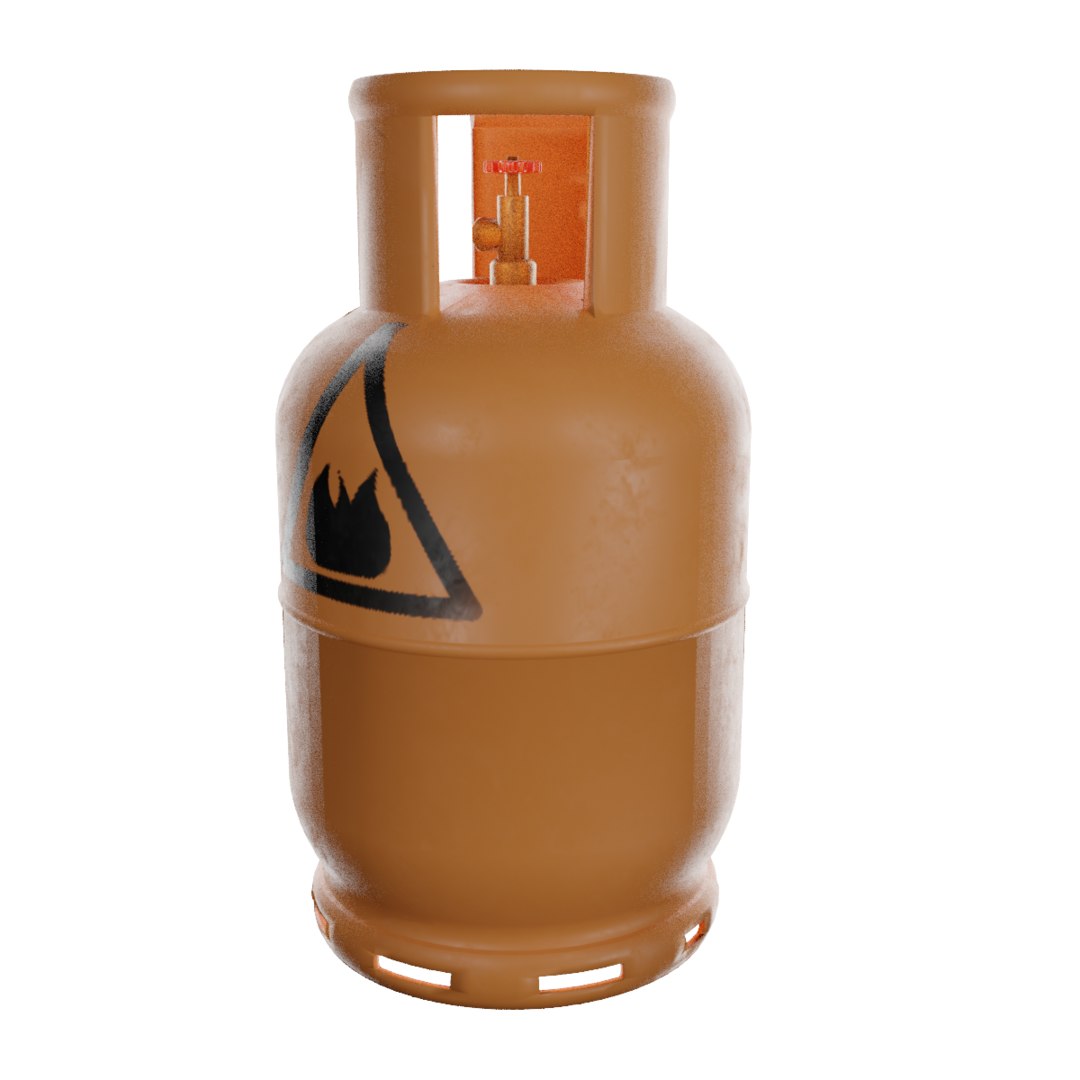 3D model bottle gas TurboSquid 1632247