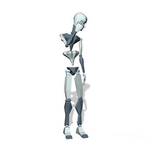 Mocap Male looking disgusting something