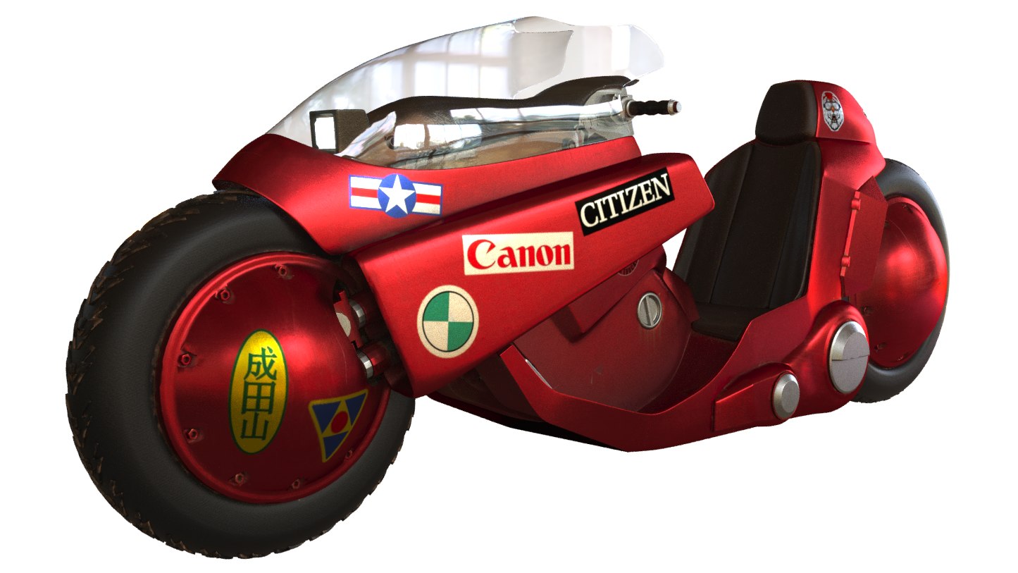 akira kaneda bike model