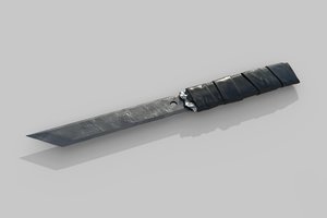 prison knife 3D model