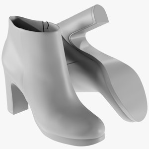 mesh women s shoes 3D model