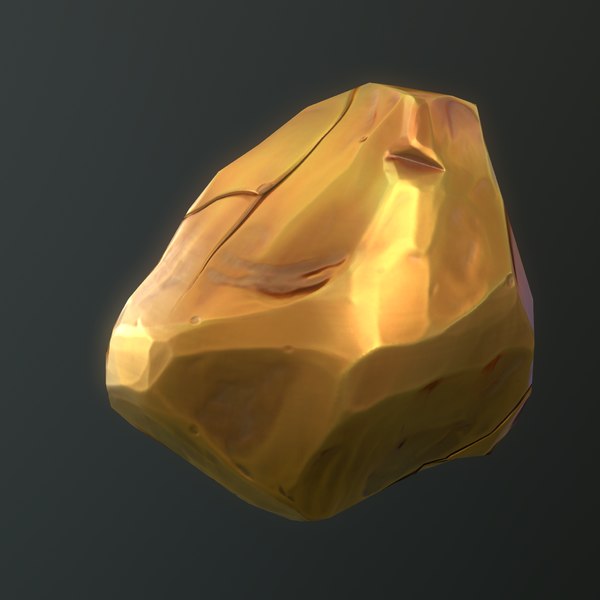 3D gold nugget