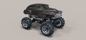 3D monster truck