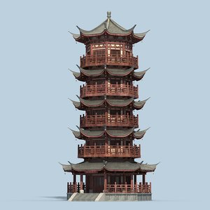 chinese tower model