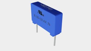 3D polyester capacitors model