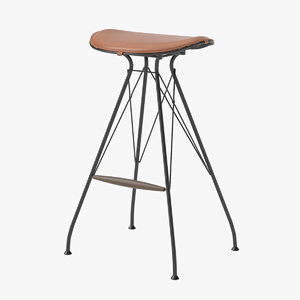 bar stool 3D model