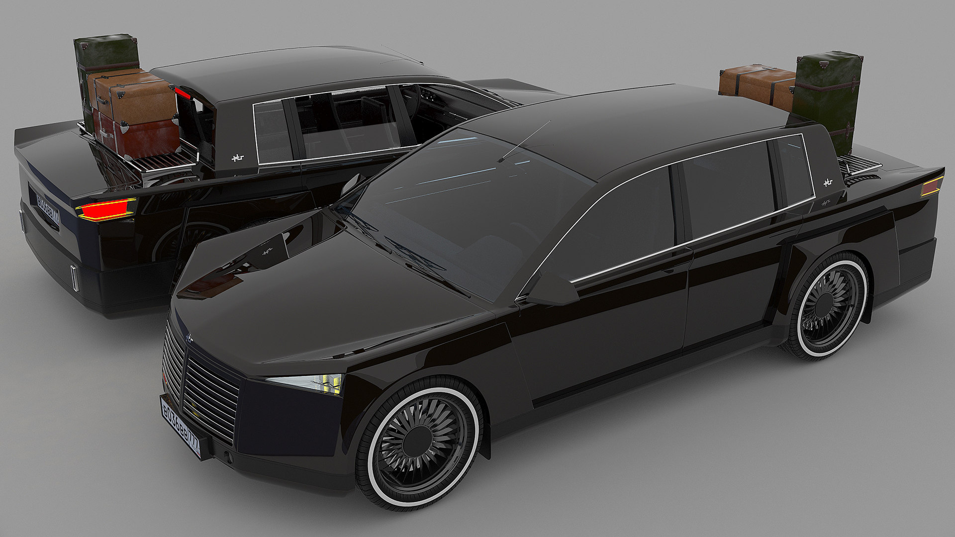 3d модель авто