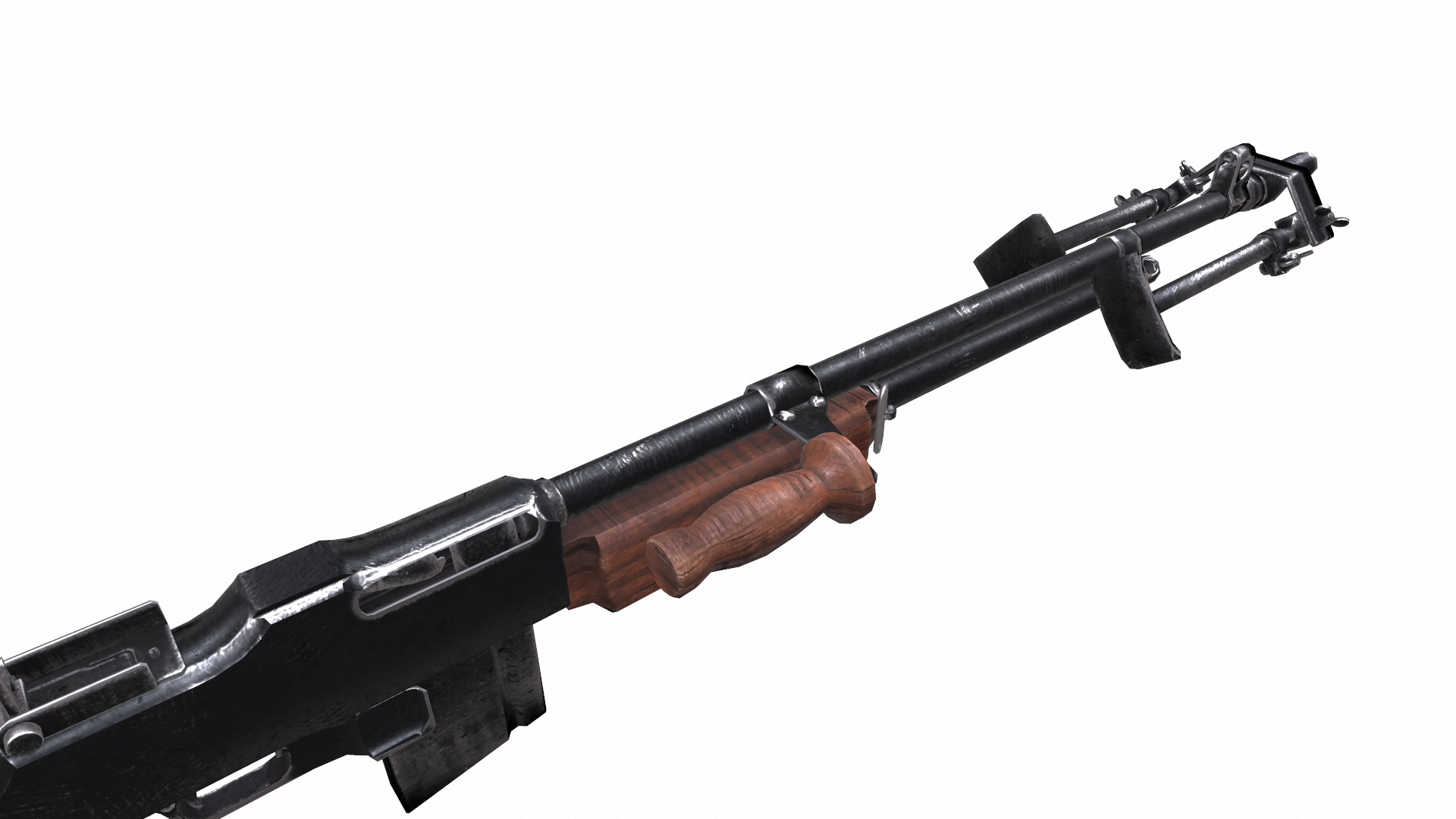 Free 3d Bar M1918 Browning Automatic Turbosquid 1633972