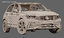 3D 2021 volkswagen tiguan model