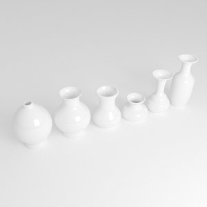 3D vase decoration