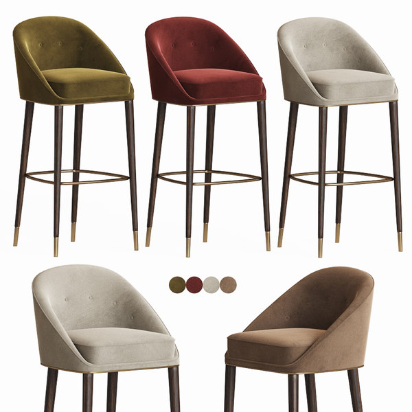 Malay Bar Stool Brabbu Model Turbosquid 1634207